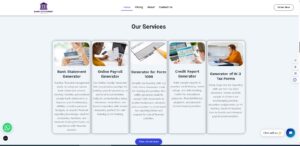 bank statement generators
