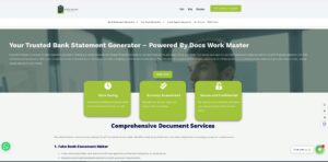 bank statement generators