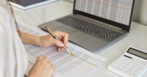 create monthly bank statements