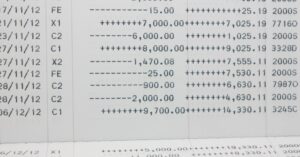 business bank statements