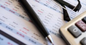 online bank statement